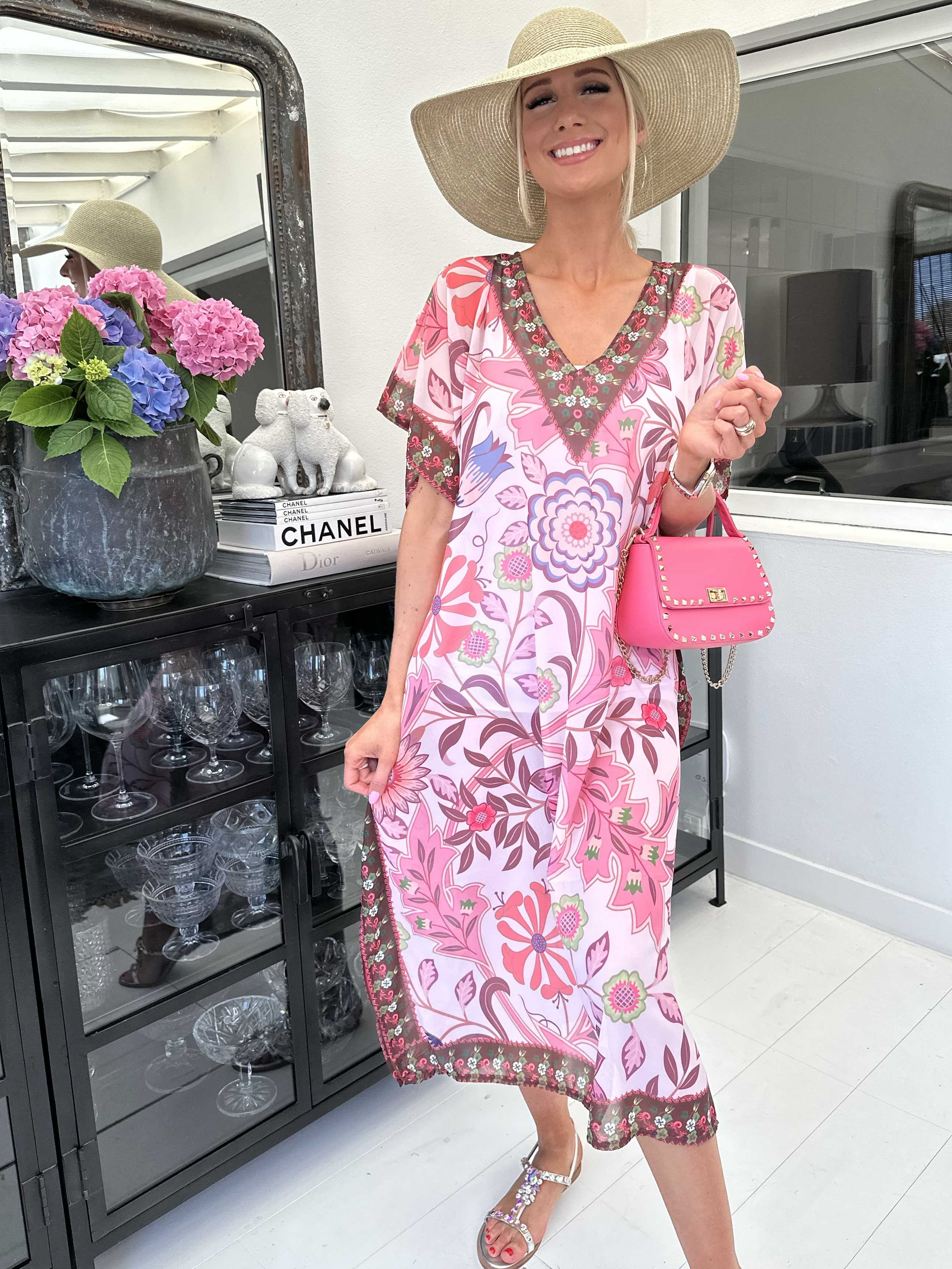 Marta - Lang tunika med mønster